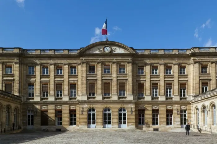 Framed Print : The City Hall, Place Pey Berland, Bordeaux, Gironde, Aquitaine, France Framed Print : The City Hall, Place Pey Berland, Bordeaux, Gironde, Aquitaine, France