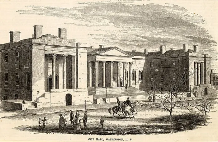 Framed Print : City Hall, Washington, DC