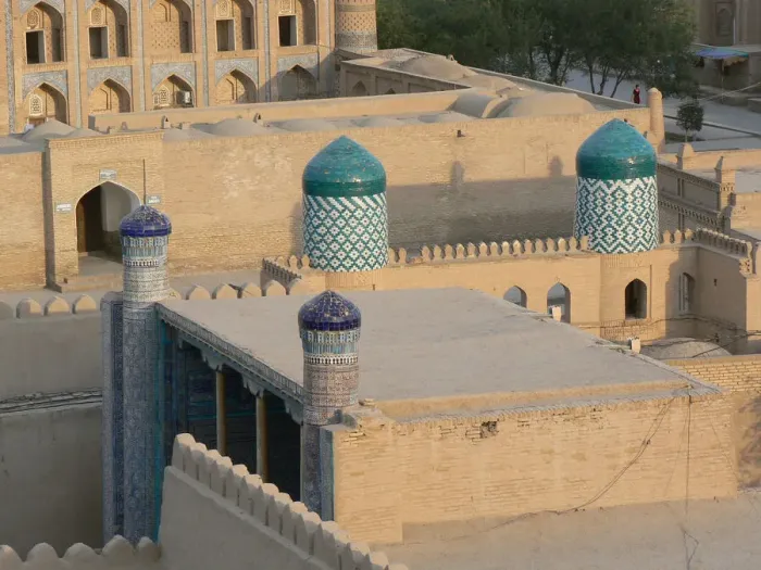 Framed Print : The city of Khiva in Uzbekistan
