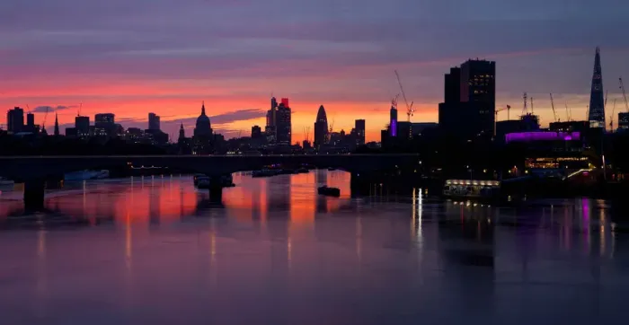 Framed Print : City of London at Dawn Framed Print : City of London at Dawn
