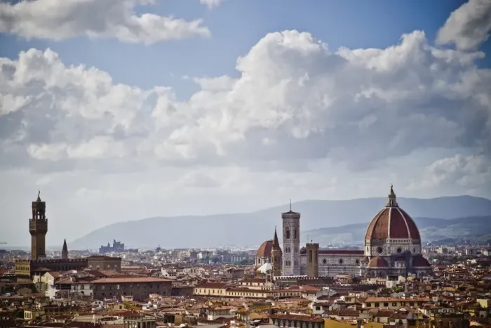 Framed Print : Cityscape. Florence, Italy