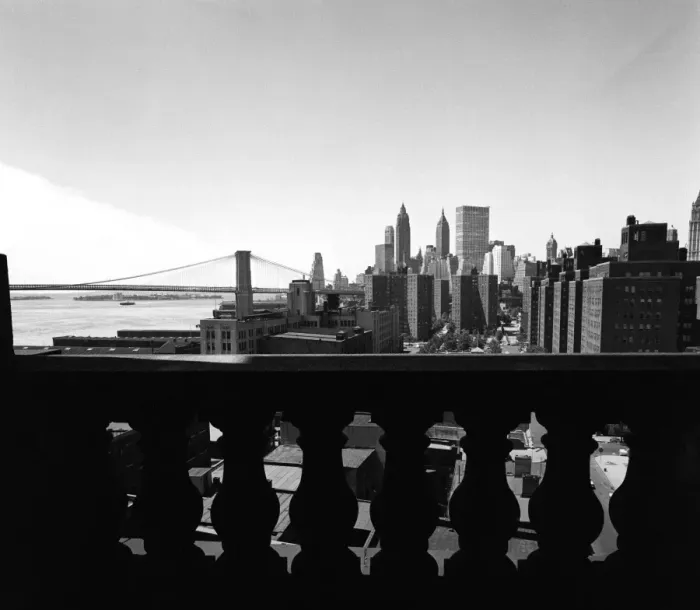 Framed Print : Cityscape from bridge Framed Print : Cityscape from bridge