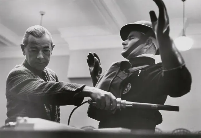 Framed Print : Civil Defence Training Film, 1953 Framed Print : Civil Defence Training Film, 1953