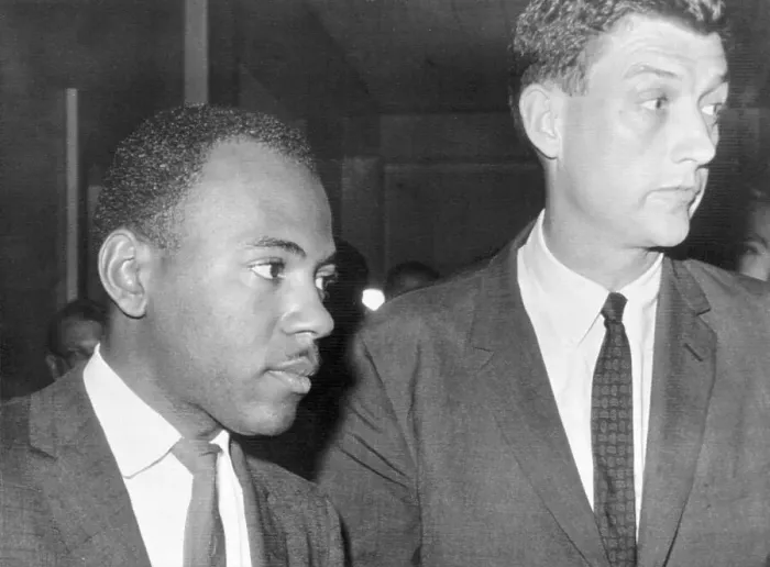 Framed Print : Civil Rights Activist James Meredith with Assistant Attorney General John Doar Framed Print : Civil Rights Activist James Meredith with Assistant Attorney General John Doar