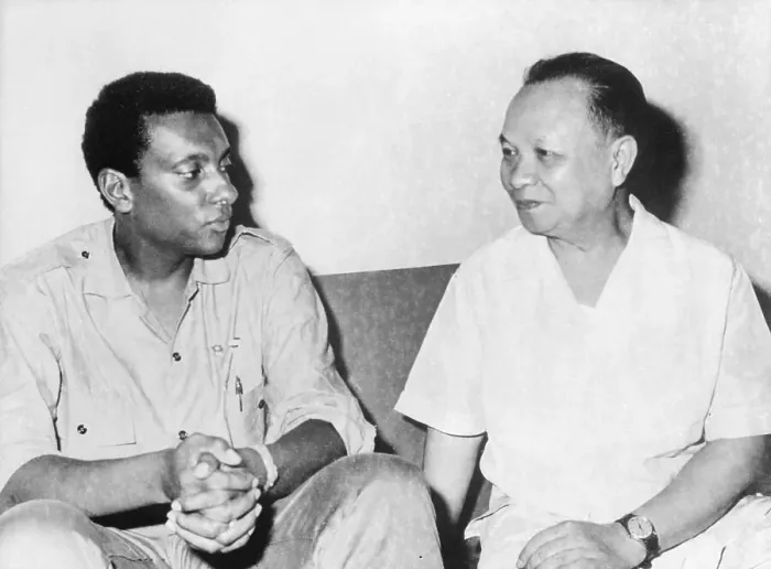 Framed Print : Civil Rights Activist Stokely Carmichael in Hanoi Framed Print : Civil Rights Activist Stokely Carmichael in Hanoi