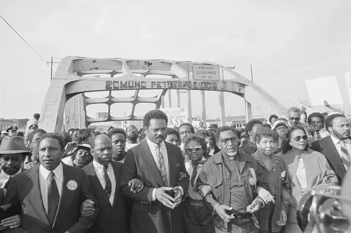 Framed Print : Civil Rights Anniversary March in Alabama Framed Print : Civil Rights Anniversary March in Alabama