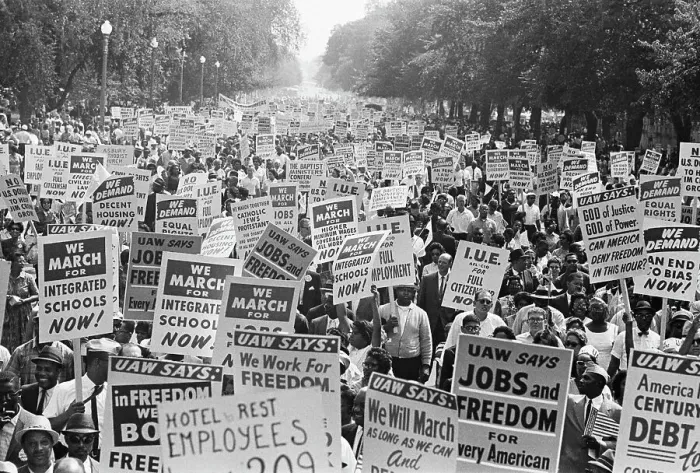 Framed Print : Civil Rights March on Washington