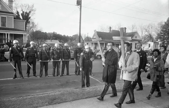 Framed Print : Civil Rights Protestors Arrested Framed Print : Civil Rights Protestors Arrested