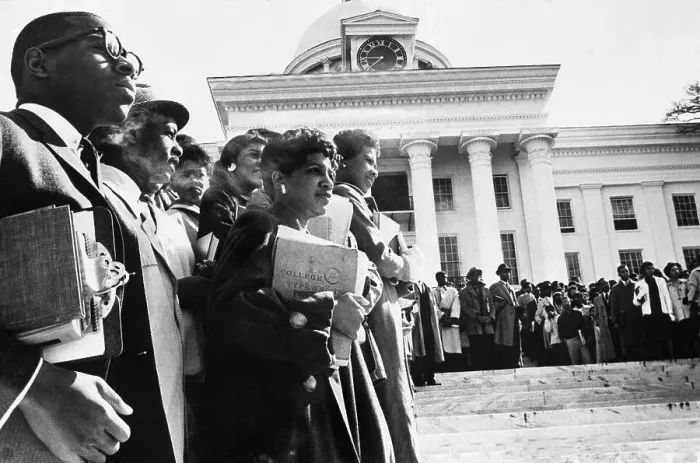 Framed Print : Civil Rights Rally Framed Print : Civil Rights Rally
