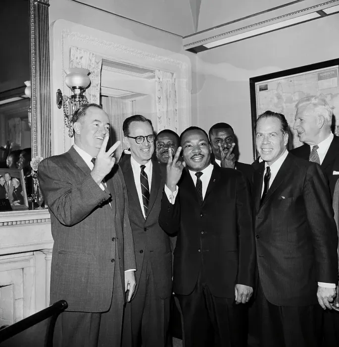 Framed Print : Civil Rights Supporters Celebrate Victory Framed Print : Civil Rights Supporters Celebrate Victory