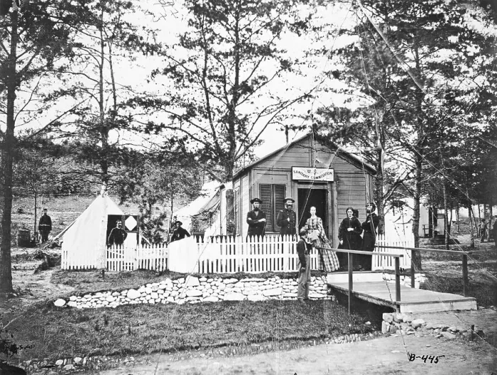 Framed Print : Civil War Field Hospital Framed Print : Civil War Field Hospital