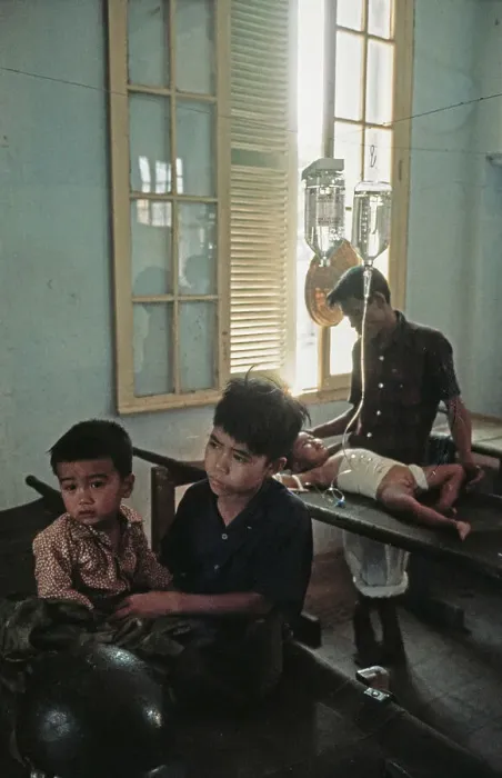 Framed Print : Civilian Hospital, Vietnam War Framed Print : Civilian Hospital, Vietnam War