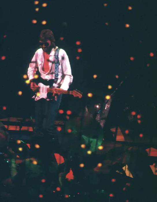 Framed Print : Clapton Performing Framed Print : Clapton Performing