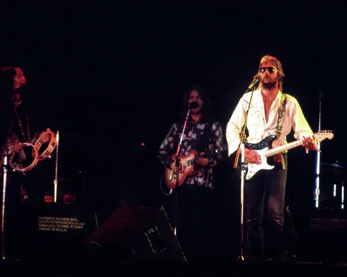 Framed Print : Clapton Performing Framed Print : Clapton Performing