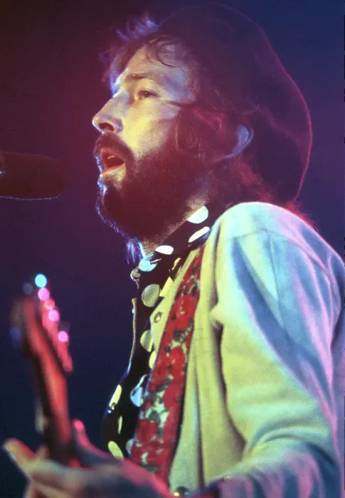 Framed Print : Clapton in Polka Dots