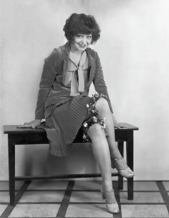 Framed Print : Clara Bow Sitting On Piano Bench Framed Print : Clara Bow Sitting On Piano Bench
