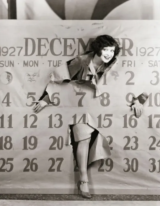 Framed Print : Clara Bow Stepping Through Calendar Framed Print : Clara Bow Stepping Through Calendar