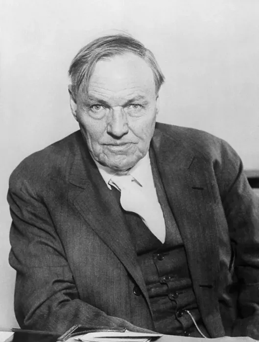 Framed Print : Clarence Darrow at His Desk Framed Print : Clarence Darrow at His Desk