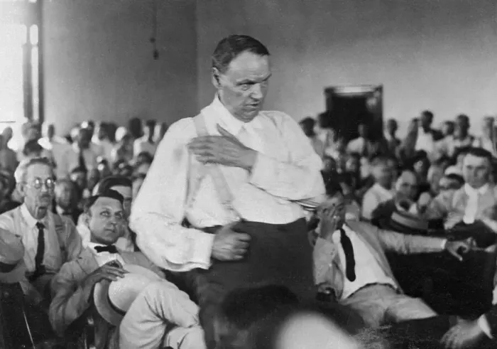 Framed Print : Clarence Darrow During Scopes Trial Framed Print : Clarence Darrow During Scopes Trial