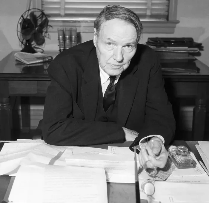 Framed Print : Clarence Darrow Seated At His Desk Framed Print : Clarence Darrow Seated At His Desk