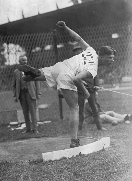 Framed Print : Clarence Houser Shotput Gold Medalist Framed Print : Clarence Houser Shotput Gold Medalist