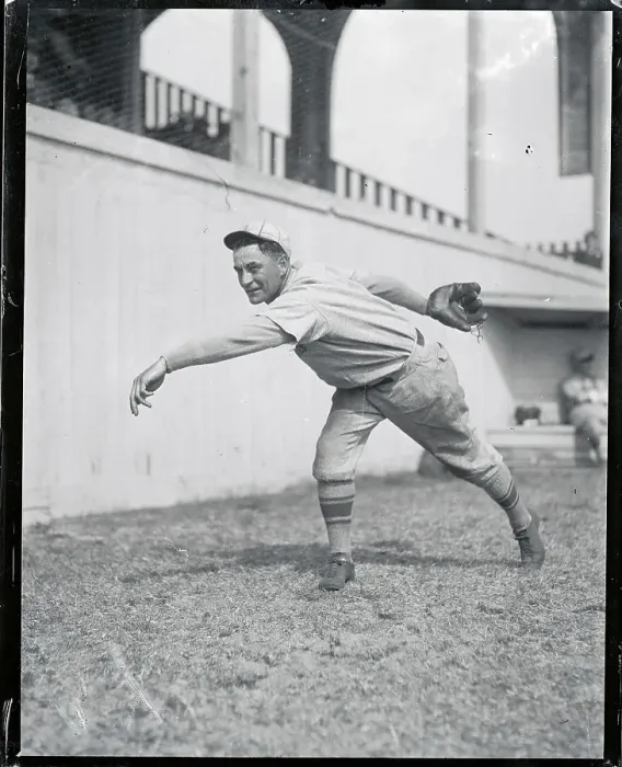 Framed Print : Clarence Mitchell During Spring Training Framed Print : Clarence Mitchell During Spring Training