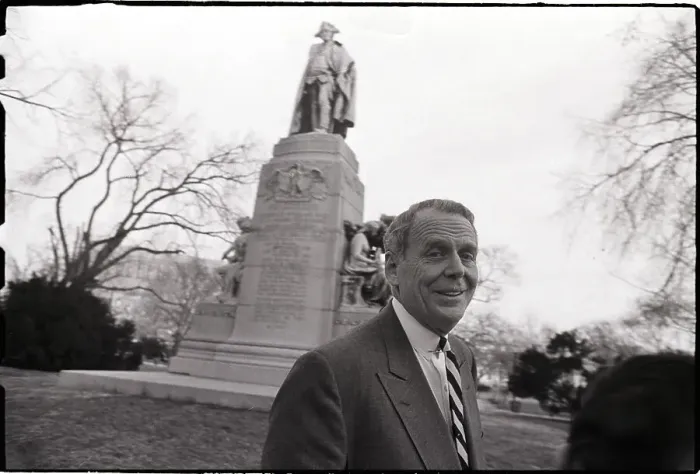 Framed Print : Clark Clifford At White House Smiling Framed Print : Clark Clifford At White House Smiling