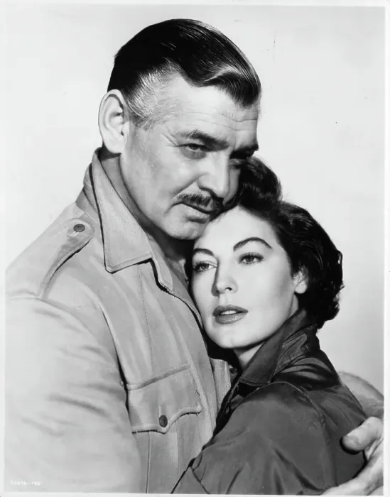 Framed Print : Clark Gable And Ava Gardner In Mogambo Framed Print : Clark Gable And Ava Gardner In Mogambo