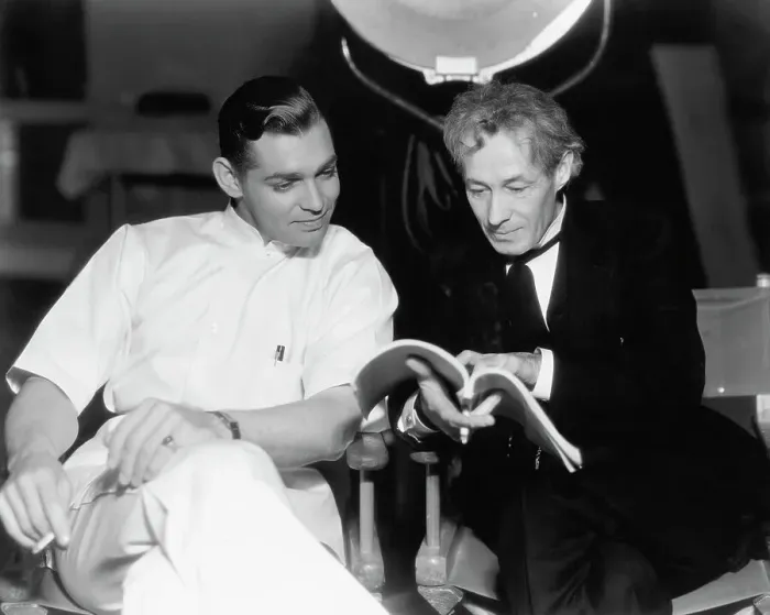 Framed Print : Clark Gable & Henry Walthall Read Lines Framed Print : Clark Gable & Henry Walthall Read Lines