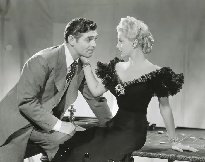 Framed Print : Clark Gable and Lana Turner in Honky-Tonk