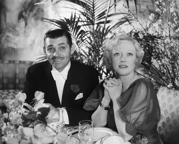 Framed Print : Clark Gable and Marion Davies at Dinner Framed Print : Clark Gable and Marion Davies at Dinner