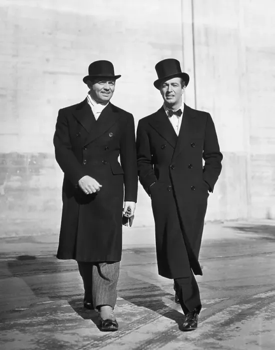 Framed Print : Clark Gable & Robert Taylor Walking Framed Print : Clark Gable & Robert Taylor Walking