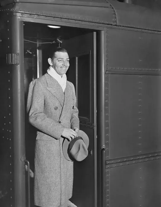Framed Print : Clark Gable on Twentieth Century