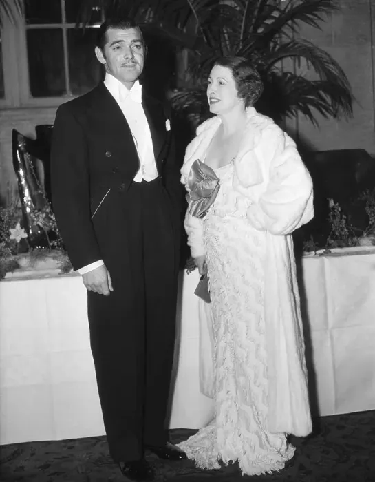 Framed Print : Clark Gable and His Wife at Academy Awards Framed Print : Clark Gable and His Wife at Academy Awards