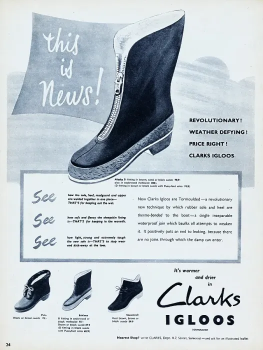 Framed Print : Clarks Igloos Framed Print : Clarks Igloos