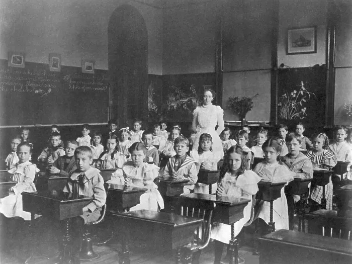 Framed Print : Class; Schoolteacher Framed Print : Class; Schoolteacher