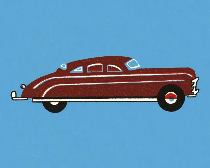 Framed Print : Classic Car