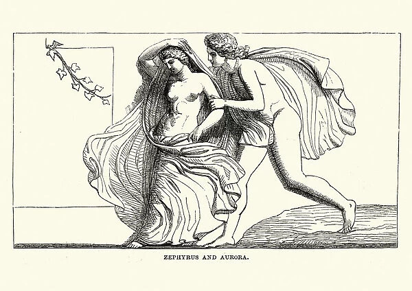 Classical Mythology, Zephyrus and Aurora
