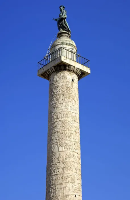 Framed Print : Classical Trajans Column Rome Italy Framed Print : Classical Trajans Column Rome Italy