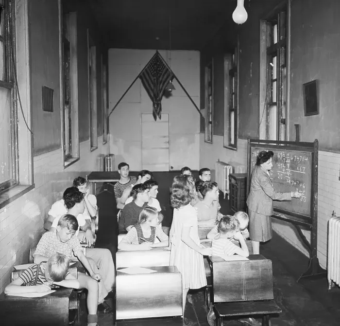 Framed Print : Classroom For Detainee Children Framed Print : Classroom For Detainee Children