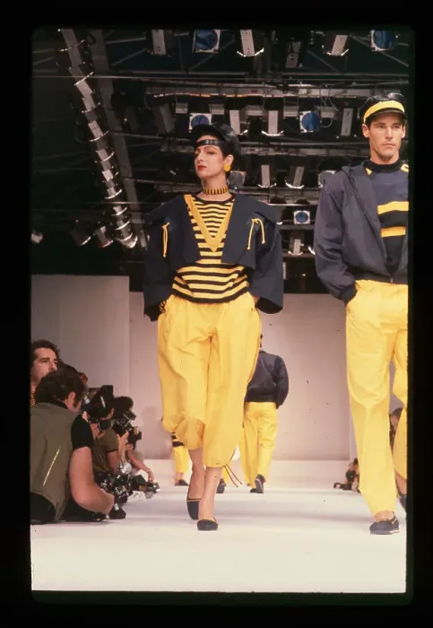 Framed Print : Claude Montana 1983 Spring Fashion Show Framed Print : Claude Montana 1983 Spring Fashion Show