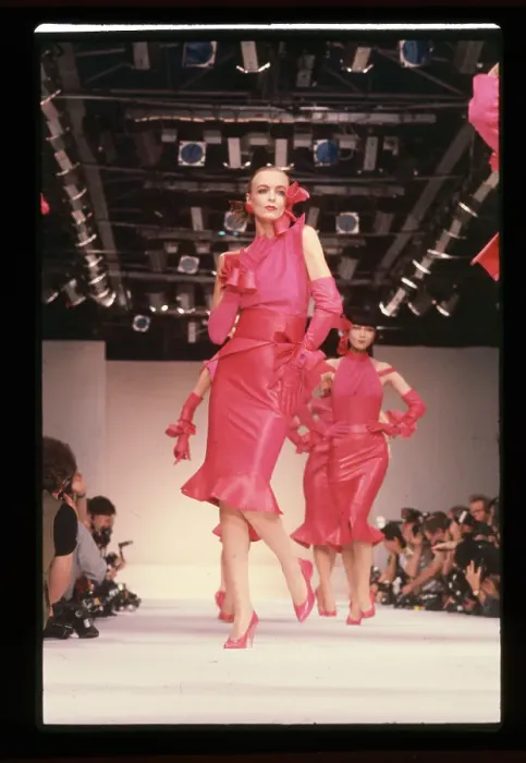 Framed Print : Claude Montana 1983 Spring Fashion Show Framed Print : Claude Montana 1983 Spring Fashion Show
