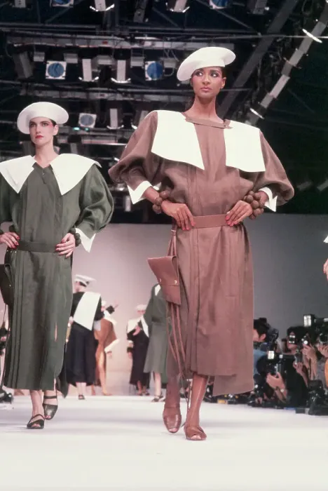 Framed Print : Claude Montana 1983 Spring Fashion Show Framed Print : Claude Montana 1983 Spring Fashion Show