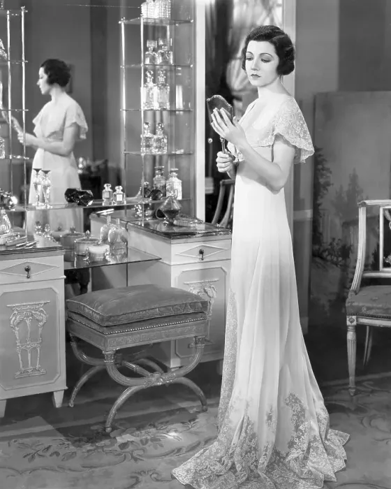 Framed Print : Claudette Colbert In Movie Still;Bedroom Framed Print : Claudette Colbert In Movie Still;Bedroom