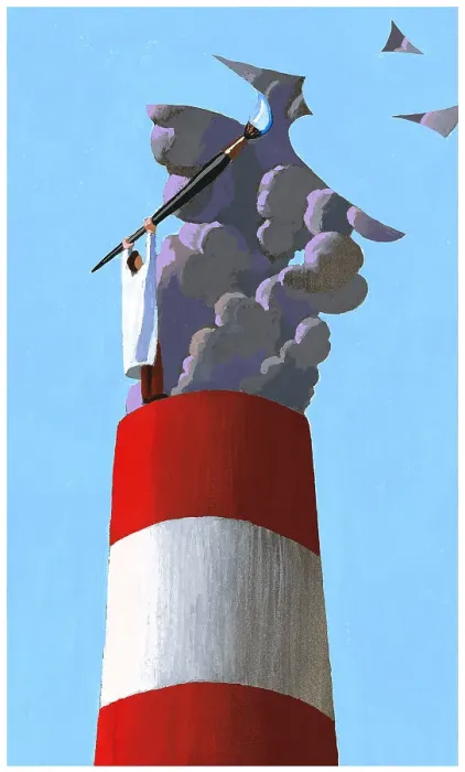 Framed Print : Cleaning up Emissions Framed Print : Cleaning up Emissions