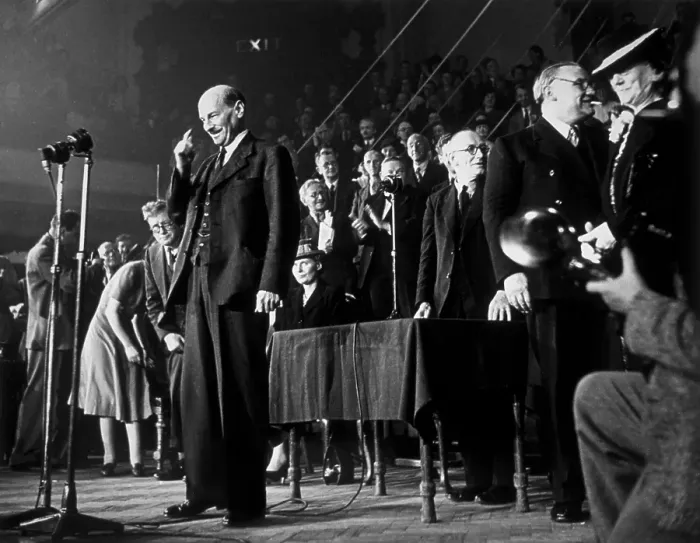 Framed Print : Clement Attlee