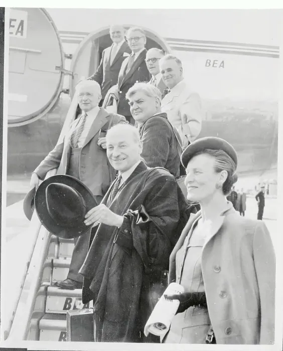 Framed Print : Clement Attlee With Colleagues Framed Print : Clement Attlee With Colleagues