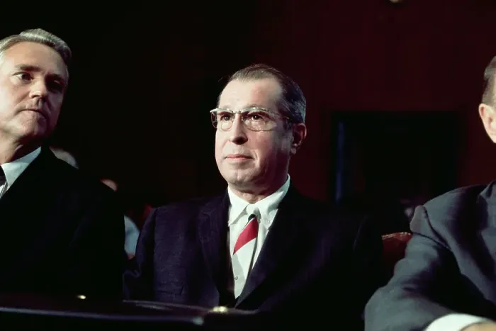 Framed Print : Clement F. Haynsworth, Jr. Appearing Before Senate Committee