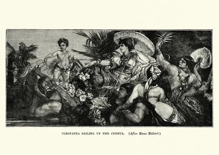 Framed Print : Cleopatra sailing up the Cydnus Framed Print : Cleopatra sailing up the Cydnus
