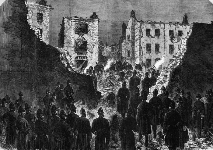 Framed Print : Clerkenwell Bombing Framed Print : Clerkenwell Bombing